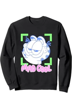 Garfield Mad Cool Retro Katze Sweatshirt
