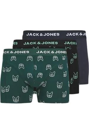 JACK & JONES Herren Jacdenim Dog Trunks 3 Pack, , l (3er Pack)