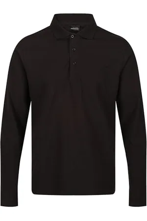 Regatta Herren Mens Pro 65/35 Classic Long Sleeve Polo Shirt Polohemd, , XS