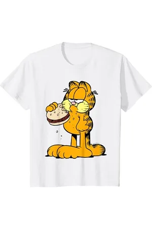 Garfield Kinder isst Burger für Kinder T-Shirt