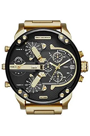 Diesel Herren Quarz Uhr mit Armband MR. DADDY 2.0 DZ7333