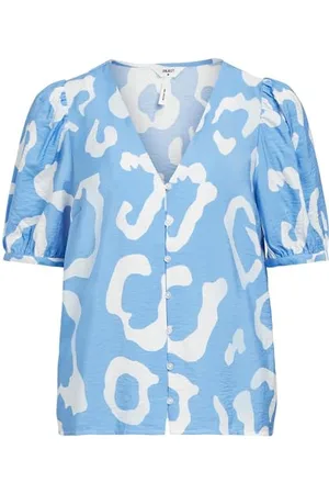 Object Objjacira S/S V-Neck Top Noos