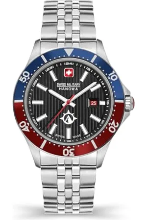 Swiss Military Hanowa SMWGH2100604 Flagship X Herrenuhr mit Edelstahlband 10 ATM