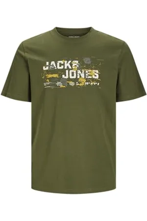 JACK & JONES Herren Jcooutdoor Logo Tee Ss Crew Neck Sn T-Shirt, , M