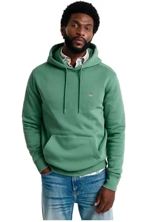 GANT Herren REG Shield Hoodie Kapuzenpullover, , 58