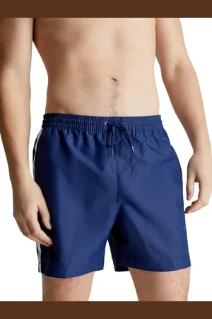 Calvin Klein Herren Badehose Medium Drawstring Mittellang