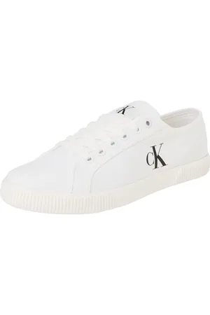 Calvin Klein Damen ESS Vulc CV MG WN YW0YW01762 Low Top, White (Triple Bright White), 41 EU