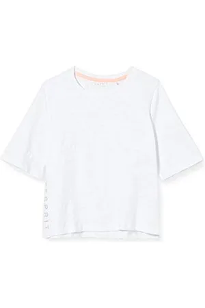 ESPRIT Kids Mädchen RQ1039503 SS T-Shirt, , 128 (Herstellergröße: XS)