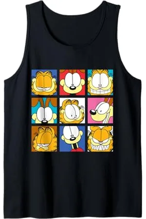 Garfield Odie All Faces Classic Tank Top