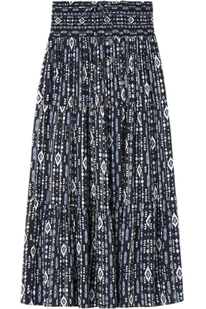 Springfield Damen 3.fq.Falda Midi Lurex Rock, , 34