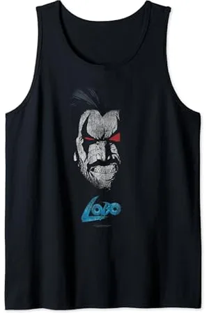 DC Comics Originals Justice League Lobo Face Tank Top