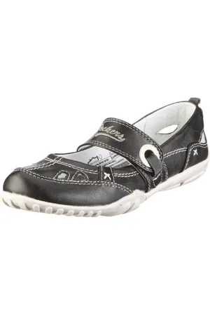 Dockers 287432-340024, Mädchen Ballerinas, Grau (asphalt 024), EU 33