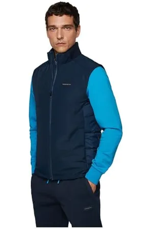 Hackett Herren Essential Polojacke, Blau (Navy), M