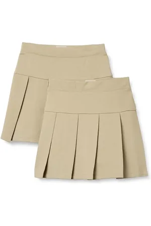Amazon Mädchen Uniform Skort-Faltenrock, 2er-Pack, , 10 Jahre