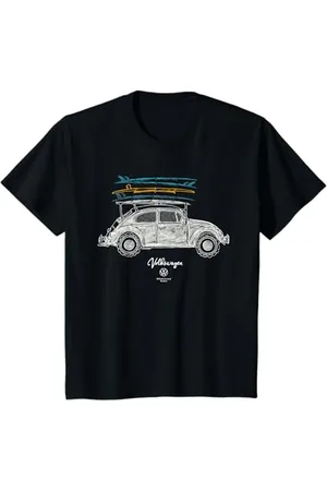 Volkswagen Kinder Beetle Surfboard Dachträger Kinder T-Shirt