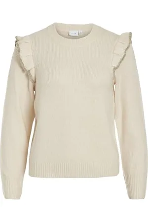 VILA Female Strickpullover Rundhals