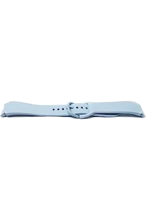 System-S Armband 20 mm aus Silikon für Samsung Galaxy Watch 5 4 Smartwatch in Hell Lila