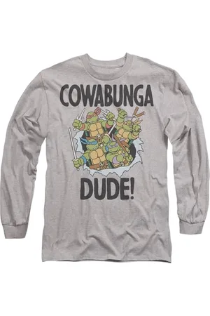Teenage Mutant Ninja Turtles Unisex TMNT Cowabunga Dude Pf Mens Long Sleeve T-Shirt, , XL