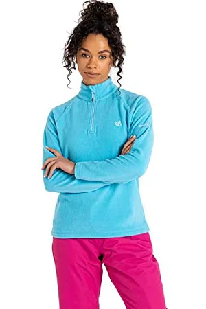 Dare 2B Dare 2b FreeformII Damen-Fleecejacke – jeden Tag unverzichtbar – Stehkragen und 1/4-Reißverschluss – Trekking-, Wander- und Walking-Fleecejacke