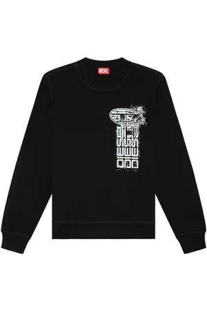 Diesel _S-GINN-K39 Felpa_Sweatshirt_Schwarz_S