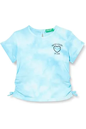 Benetton Mädchen T 3085G102X Kurzarm Shirt, , 82
