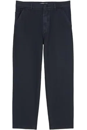 Marc O’ Polo Marc OߴPolo Denim Herren Chinohose aus Bio-Baumwolle Tapered Fit, Blau , W34/L32