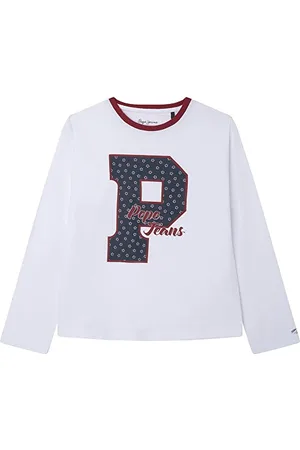 Pepe Jeans Mädchen Bellema T-Shirt, White (White), 4 Years
