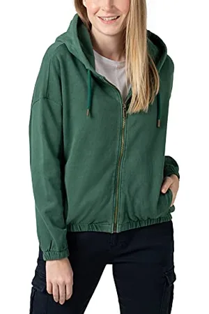 Timezone Damen Zip Hoody Kapuzenpullover, , XL