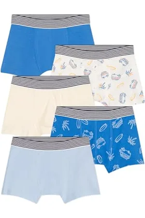 Petit Bateau Jungen A0CTB Boxer, , 6 Jahre (5er Pack)