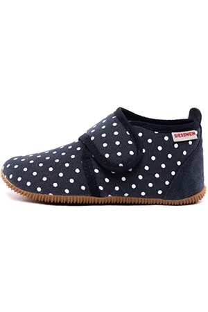 Giesswein Stans - Slim Fit, Hohe Hausschuhe Mädchen, Dk.blau 548, 24 EU