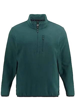 JP 1880 Fleece-Troyer, Bikewear, Langarm, Kragen mit Zipper, 3XL 817773454-3XL