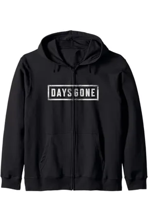 Playstation 3 Days Gone Iconic Distressed Big Chest Logo Kapuzenjacke