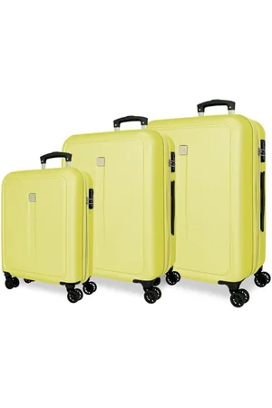 Roll Road Cambodscha Kofferset, , 55/65/75 cm, starr, 11,1 kg, seitlicher Kombinationsverschluss, ABS, 11,1 kg, 190 l, Handgepäck, , Talla única, Koffer-Set