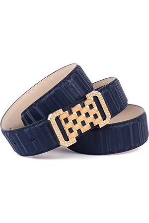Anthoni Crown Damen Ledergürtel Gürtel, , 80