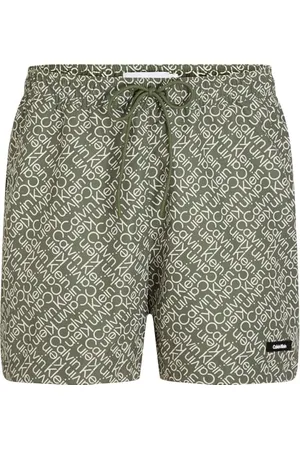 Calvin Klein Herren MEDIUM Drawstring-Print KM0KM01120 Boardshorts, , L
