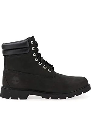 Timberland Herren 6 Inch WR Basic Stiefel, Black Nubuck, 49 EU