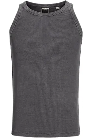 JACK & JONES Jcoconcrete Washed Rib Tank Top