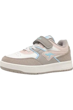KangaROOS K-CP Bounder EV Sneaker, Stone Brown/Blue Sky, 37 EU