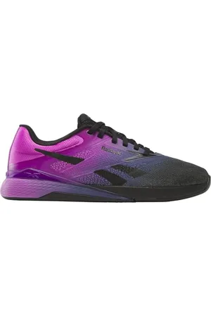 Reebok Damen Nano X5 Sneaker, Black/Twilight Purple/Purple Rave, 41 EU