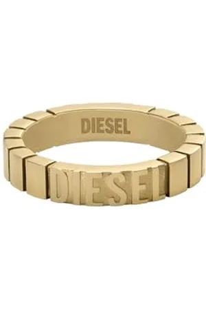 Diesel Font Herren -Ton Edelstahl Ring DX161371010