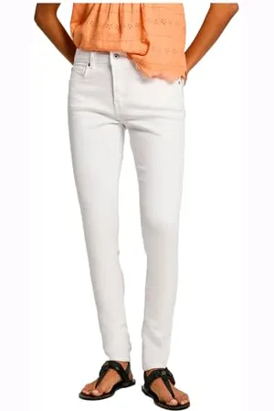Pepe Jeans Damen Skinny Mw Regent Jeans, Weiß (Denim-TC7), 31W x 30L