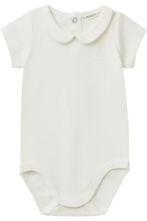 Benetton Unisex Baby Body M/M 3i9wab00q Strampler für Jungen und Mädchen, , 74 cm