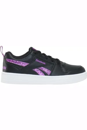 Reebok ROYAL Prime 2.0 Sneaker, Black/PURPLERAVE/White, 27 EU