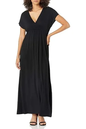 Amazon Damen Tailliertes Maxikleid (erhältlich in Übergröße), , L