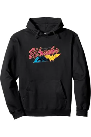DC Comics Originals DC Wonder Woman Girl Power Superheldin Mächtige Frau Pullover Hoodie