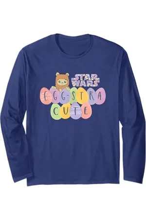 STAR WARS Easter Ewok Egg-Stra Cute Pastel Color Big Logo Langarmshirt