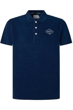 Pepe Jeans Herren Landon Polo Shirt, Blue (Dark Blue), M