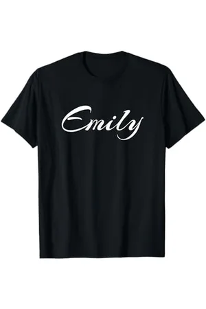Emily van den Bergh Beautiful Feminine Emily Handwritten Font T-Shirt