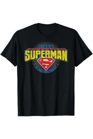 DC Comics Originals Vatertags-Hero-Special Dad Classic mit Superman DC-Logo T-Shirt