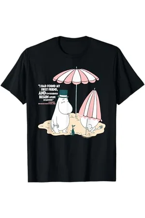 Moomin Found My Friend The Memoirs Of pappa Zitat T-Shirt